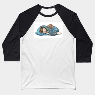 l love to stay in bed Baseball T-Shirt